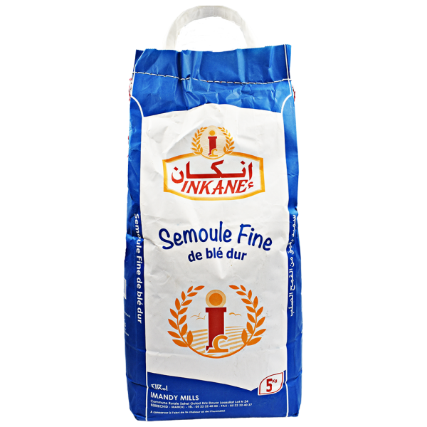 Semoule fine 5Kg - INKANE