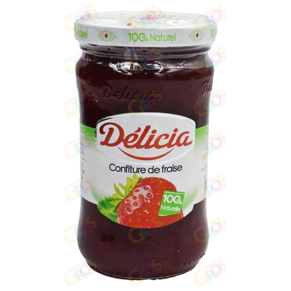 Confiture de fraise 240g - DÉLICIA