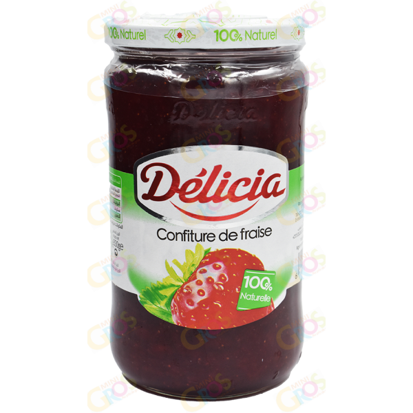 Confiture de fraise 830g - DÉLICIA