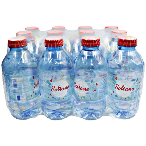 Pack Eau minérale 0,33Lx12 - AIN SOLTANE