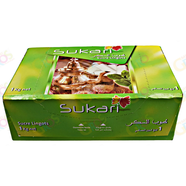 Sucre lingots 1Kg - SUKARI