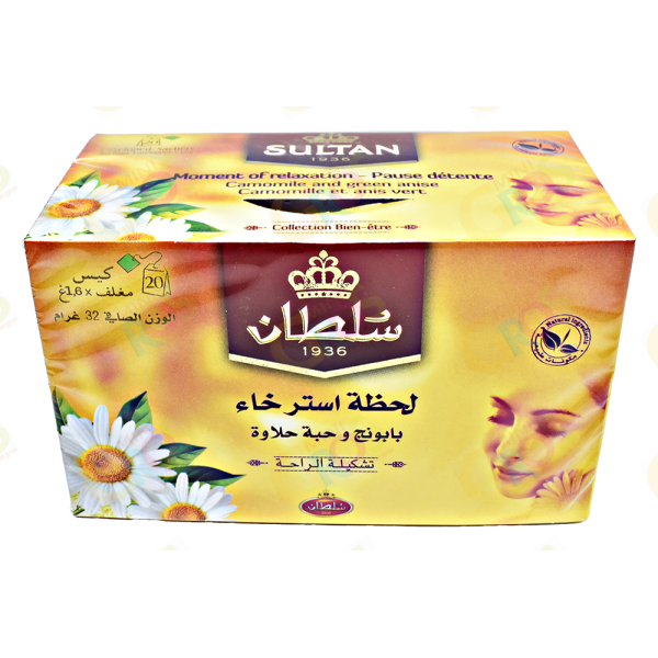 Tisane pause détente x20 sachets 32g - SULTAN