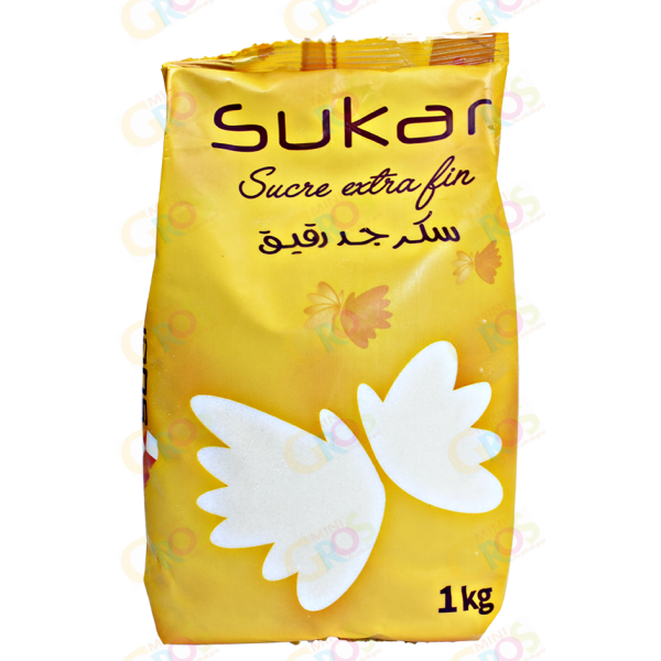 Sucre Extra Fin 1Kg - SUKARI