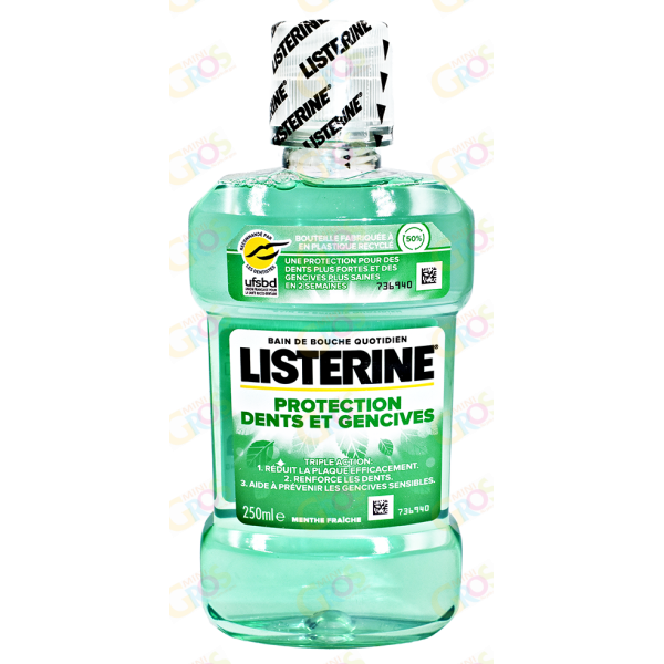 Bain de bouche Menthe Fraîche 250ml - LISTERINE