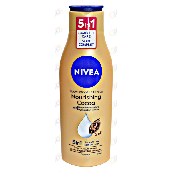 Lait corps Beurre de Cacao 250ml - NIVEA