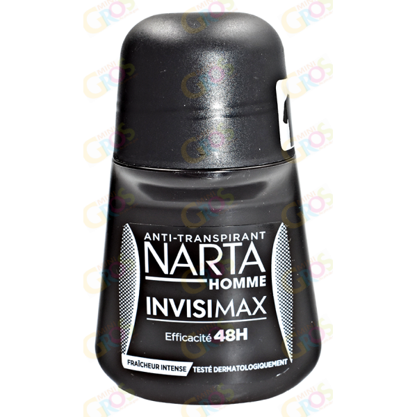 Déodorant Bille Homme InvisiMax 48h 50ml - NARTA