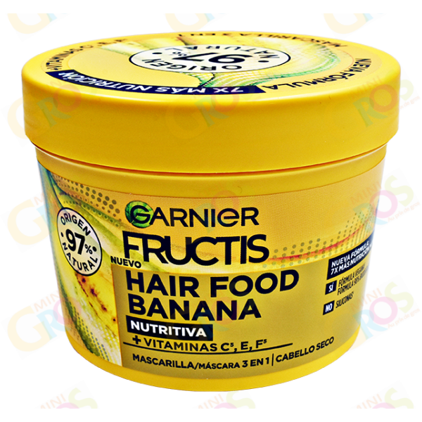 Hair Food 3en1 Banane Karité Ultra Doux 400ml - GARNIER