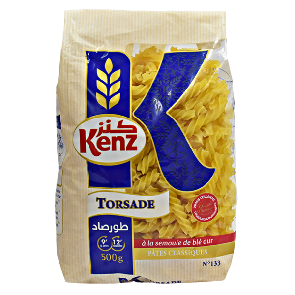 Pâtes Torsades 500g - KENZ