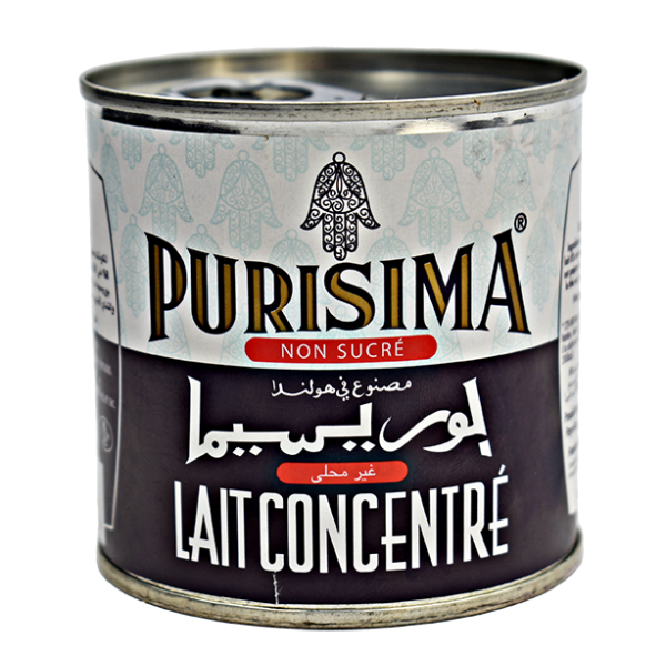 Lait concentré non sucré 160ml - PURISIMA