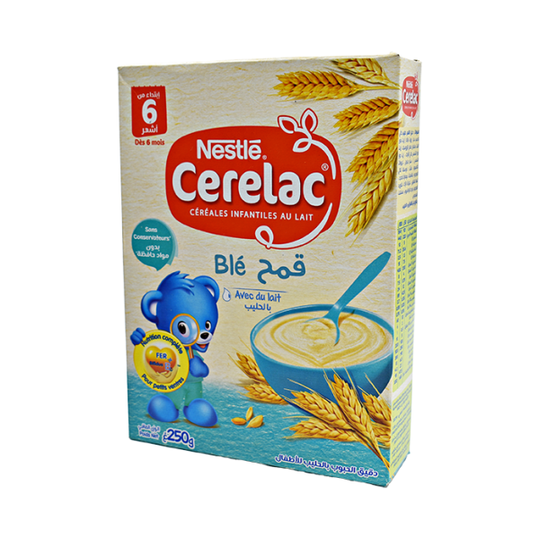 Céréales infantiles au lait et blé 250g - CERELAC