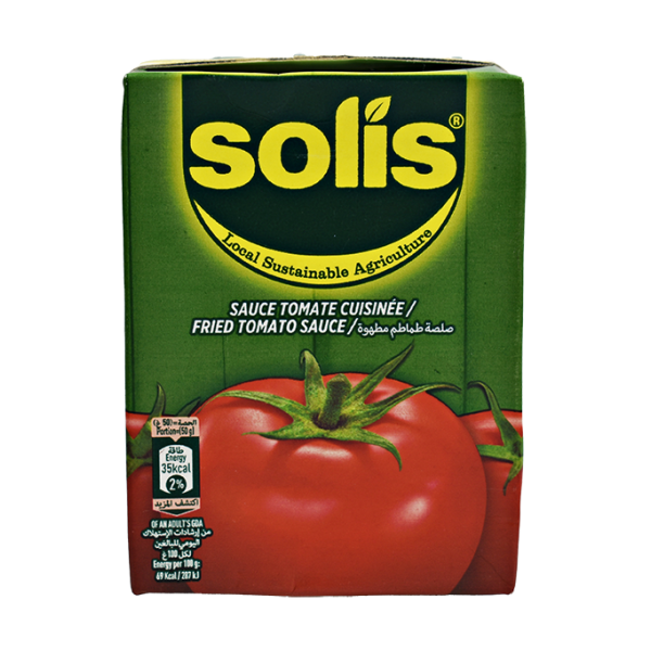 Sauce tomate cuisinée 350g - SOLIS