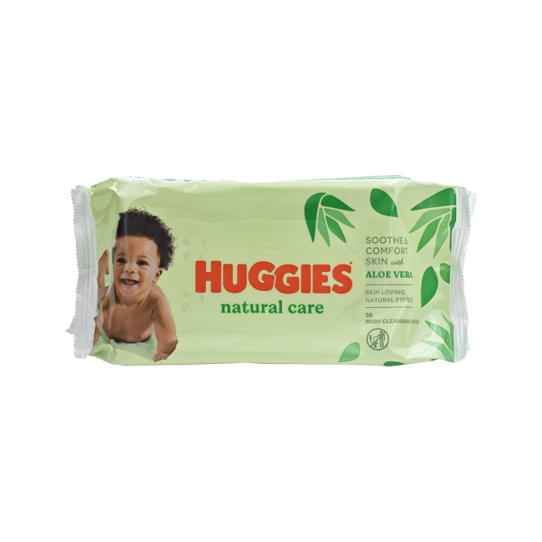 Lingettes bébé à l'extrait d'aloe Vera  - HUGGIES