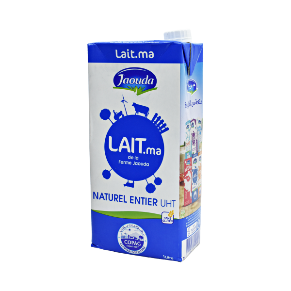 Lait UHT entier 1L - JAOUDA