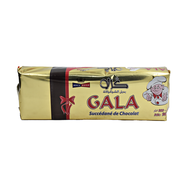 Succédané de chocolat Noir 5 Tablettes 900g - GALA