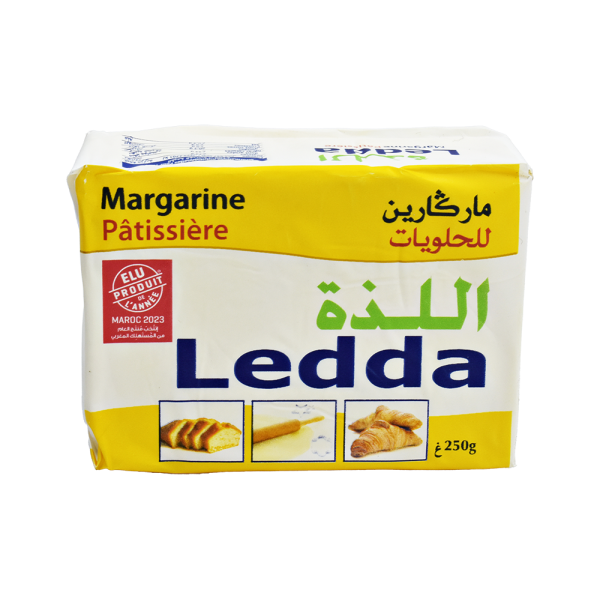 Margarine pâtissière 250g - LEDDA