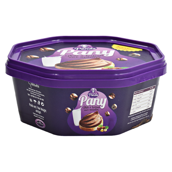 Pâte à tartiner aux noisettes 400g - PANY