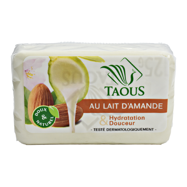 Savon au Lait d'amandes 125g - TAOUS