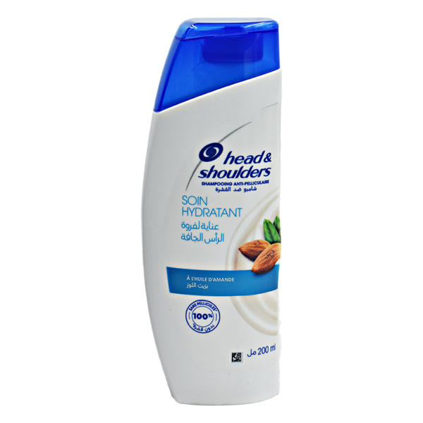 Shampooing soin hydratant 200ml - HEAD & SHOULDERS