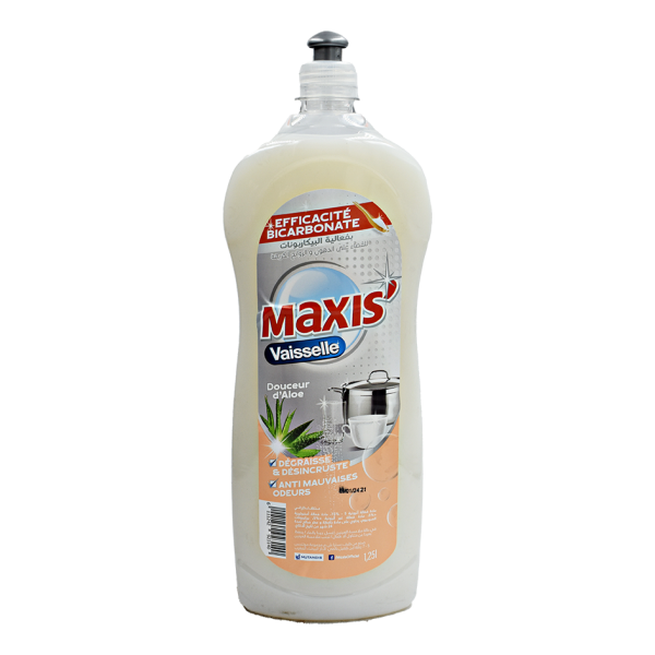 Liquide vaisselle Aloé Vera  1,25L - MAXIS'