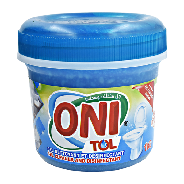 Gel nettoyant et désinfectant 1Kg - ONI TOL