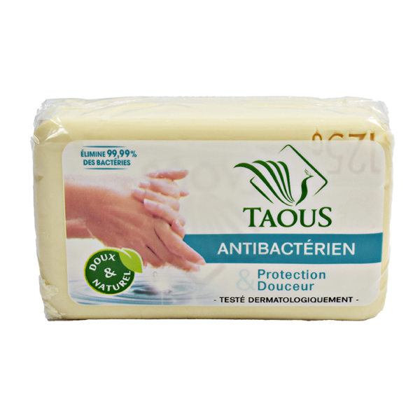 Savon antibactérien 125g - TAOUS