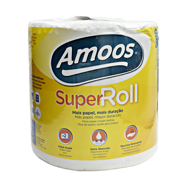 Essuie-Tout super roll 1 Rouleau - AMOOS