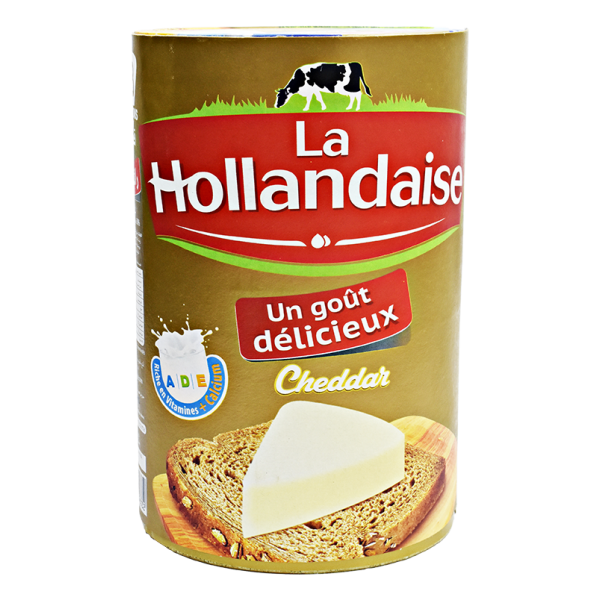 Fromage fondu cheddar 88 portions - LA HOLLANDAISE