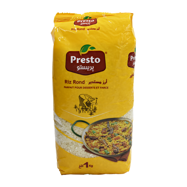 Riz rond 1Kg - PRESTO